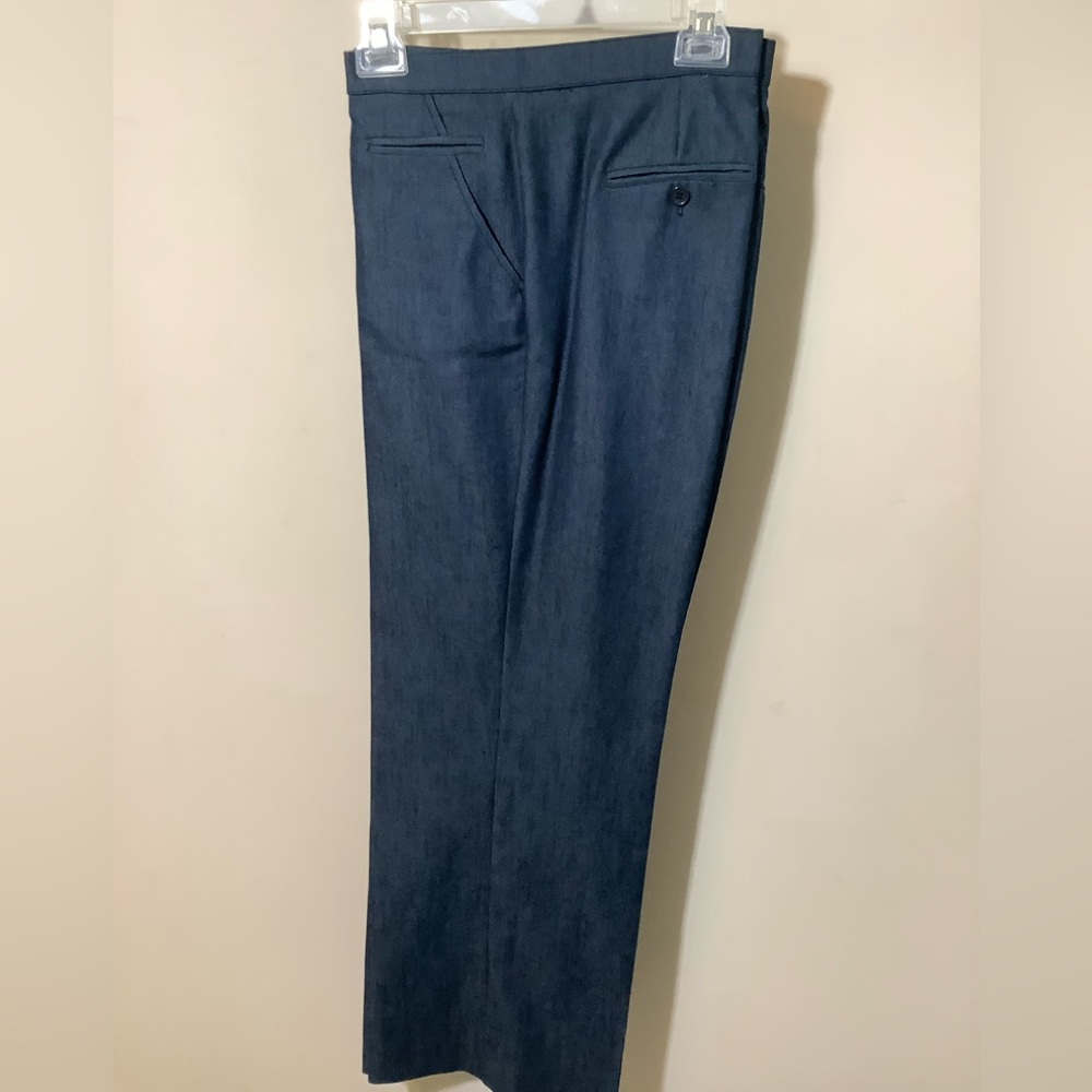 Larry Levine ladies business trousers, bluish grey 5 pockets size 16S.NWOT